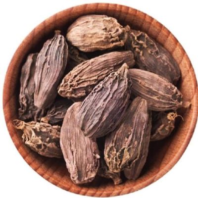 Black cardamom, also known as Badi Elaichi, stands out as a distinctive and flavorful spice widely