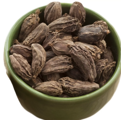 Black cardamom, also known as Badi Elaichi, stands out as a distinctive and flavorful spice widely