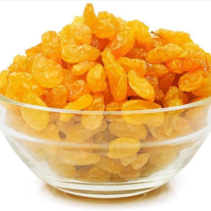 Raisins (Kishmish), made by drying grapes in the sun and processing them in a plant,