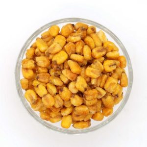 Corn nuts are a unique and crunchy snack made from whole corn kernels.