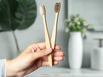 High Quality Bamboo Toothbrush - Pack of 2